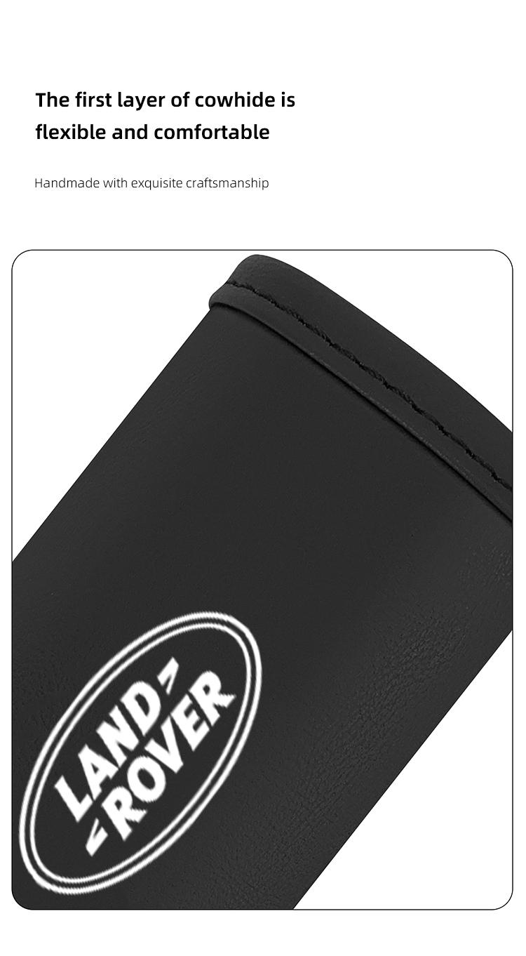 Car Roof Handle Protective Cover Pull Gloves Interior Accessories For Land Rover Range Rover Evoque Velar Defender Discovery Freelander Land Cruiser