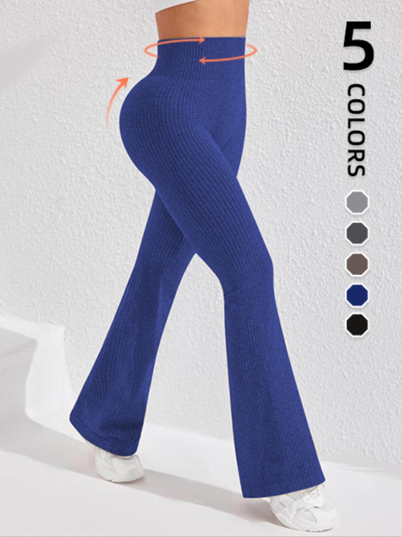 Women's Sporty, Casual Comfortable Breathable Tight Fit Pants, Skinny Yoga Bottoms, Ideal for Yoga Gym Running, All-Season Women's Sports Wear