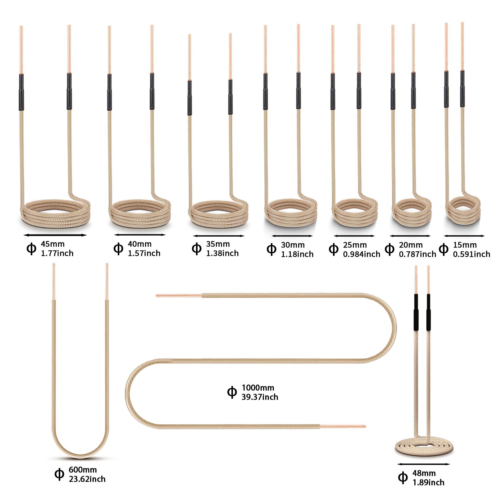 SOLARY Induction Heater Coils Kit – Bolt Removal Tool for Automotive Repair
