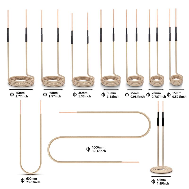 SOLARY Induction Heater Coils Kit – Bolt Removal Tool for Automotive Repair