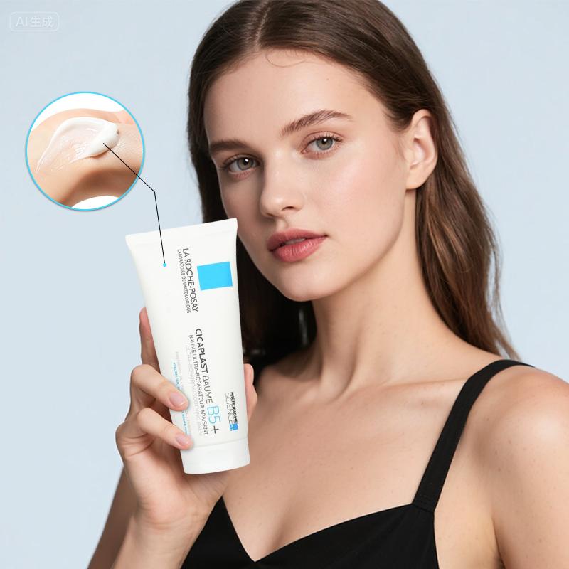 La Roche-Posay Cicaplast Baume B5 Soothing Repairing Balm 100ml/97g/3.3oz | Antibacterial Collagen Complex Moisturizer | For Sensitive Dry Skin Peeling | Hypoallergenic Gentle Everyday Mild Care La Roche-Posay Cicaplast Baume B5 Soothing Repairing Balm 100ml/97g/3.3oz | Antibacterial Collagen Complex Moisturizer | For Sensitive Dry Skin Peeling | Hypoallergenic Gentle Everyday Mild Care
