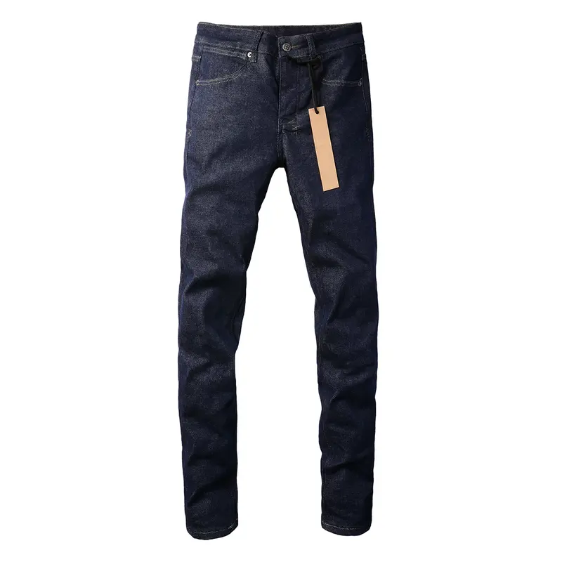 Men's Vintage School-Style Washed Distressed Ripped Slim Fit Casual Comfy Denim Trousers - Stretch, High-Quality, Below Knee Leisure Jeans with Pocket, All Season
