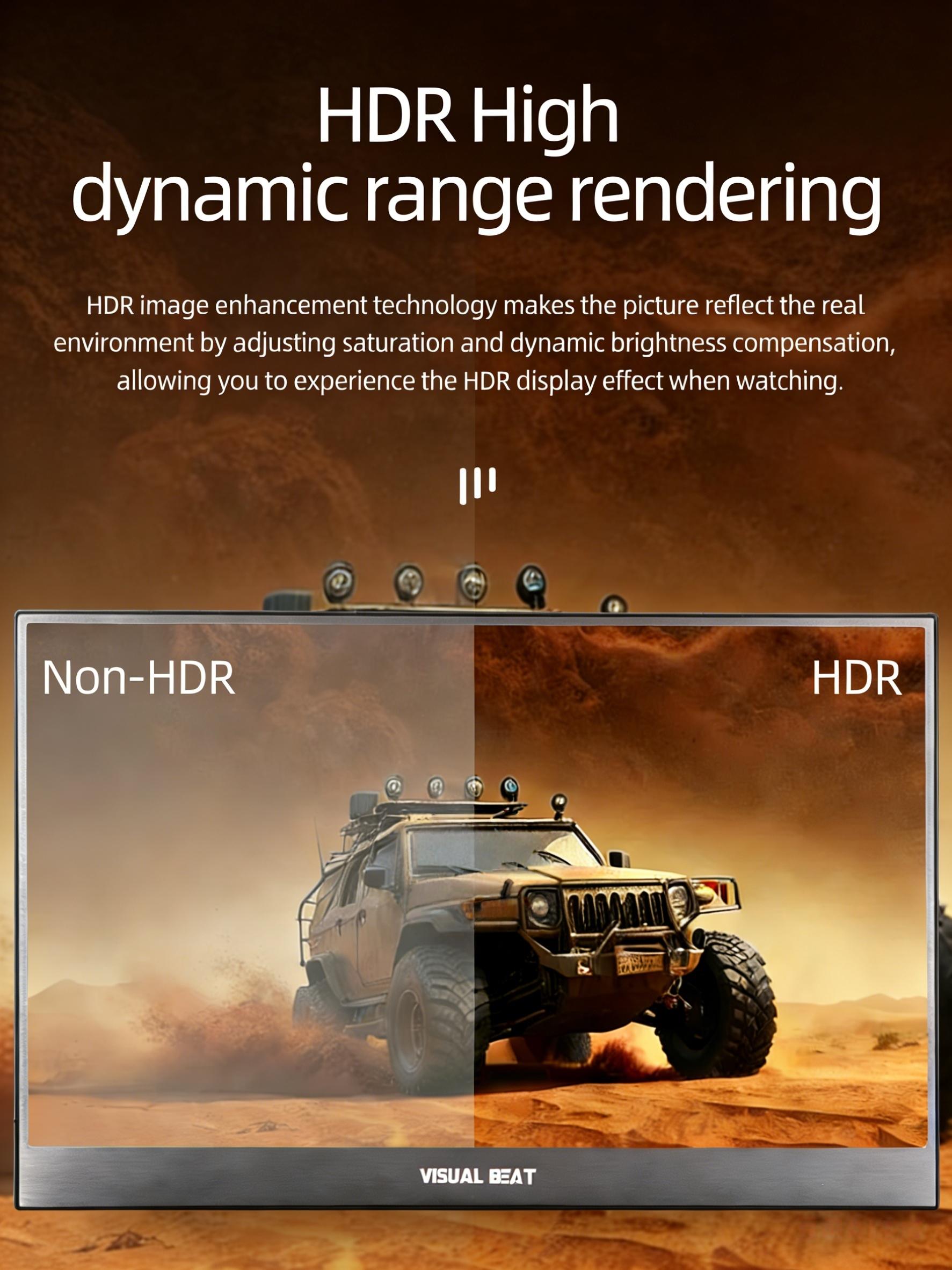 15.6 Inch Fhd Touch Portable Monitor, 100% Srgb Compatible with Ps5/switch, Includes Smart Protective Case, Ideal for Gaming and Work