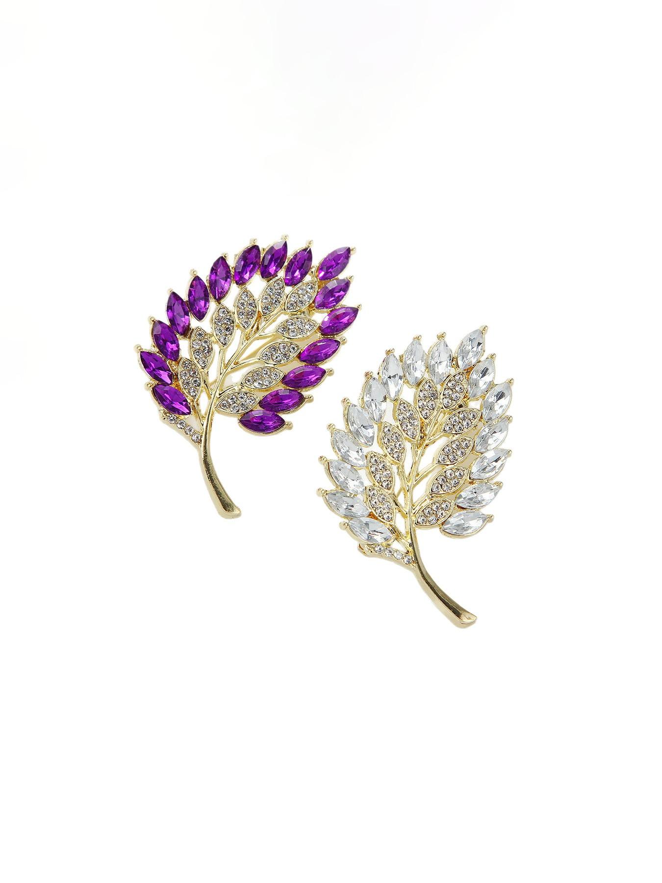 Leaf Brooch Pin Accessory Unisex Coat Decoration, Perfect Gift for Friends, Stylish Jewelry for Men and Women