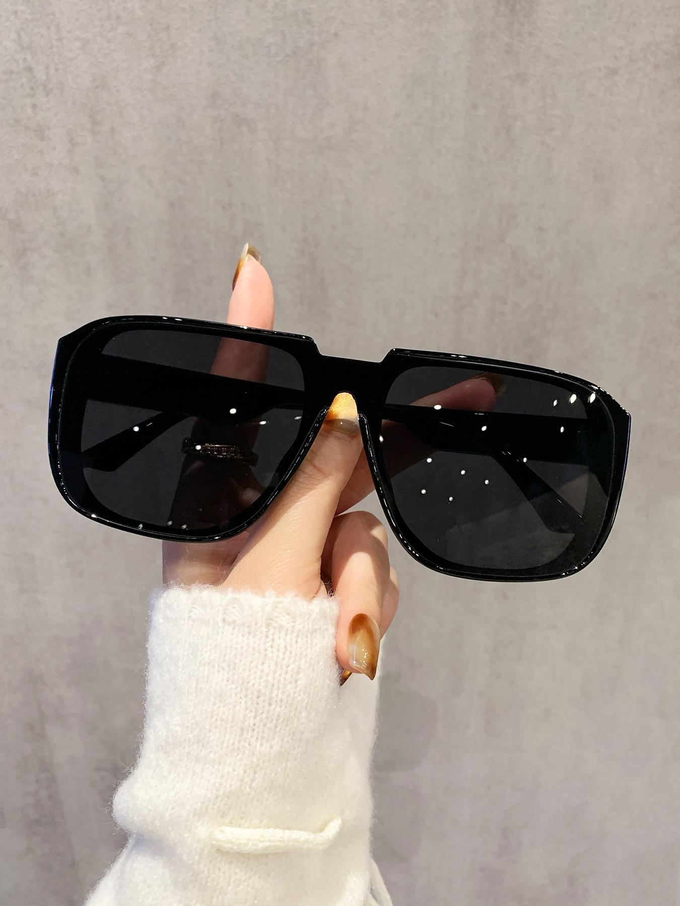 Unisex Large Frame Sunglasses, Fashionable Comfortable Eyewear, Ideal for Outdoor Activities, Parties, Travel, Driving, Fishing, Gifts