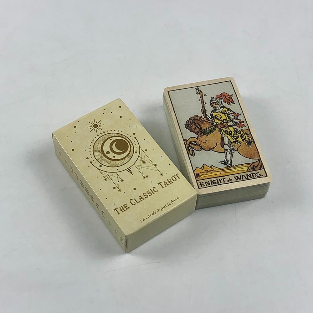 78 Classic Tarot Cards, Portable Fortune-Telling Game, Brain Teaser Multiplayer, Fun Party Games, Birthday Gift, Easter, Christmas, Halloween