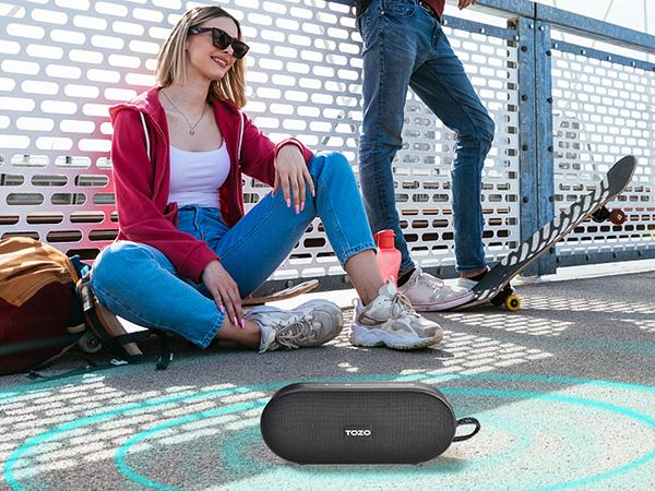 TOZO PA1 Bluetooth Speakers with 20W Stereo Sound, 25H Playtime, IPX7 Waterproof Portable Wireless Speakers Audio Protection Smartphone FathersDayGift TOZO PA1 Bluetooth Speakers with 20W Stereo Sound, 25H Playtime, IPX7 Waterproof Portable Wireless Speakers Audio Protection Smartphone FathersDayGift