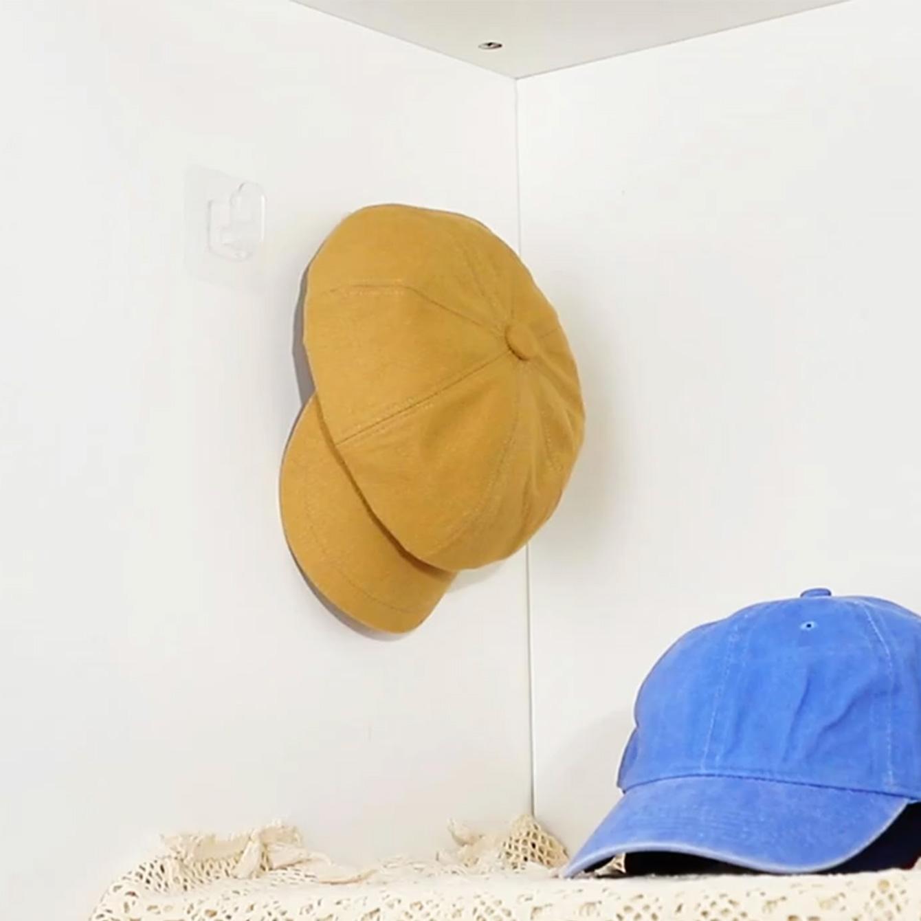 4pcs/10pcs/20pcs Large Thick Strong Adhesive Hooks, Bathroom Towel Hooks, Door Back Hooks, Waterproof Seamless Universal Hooks Durable