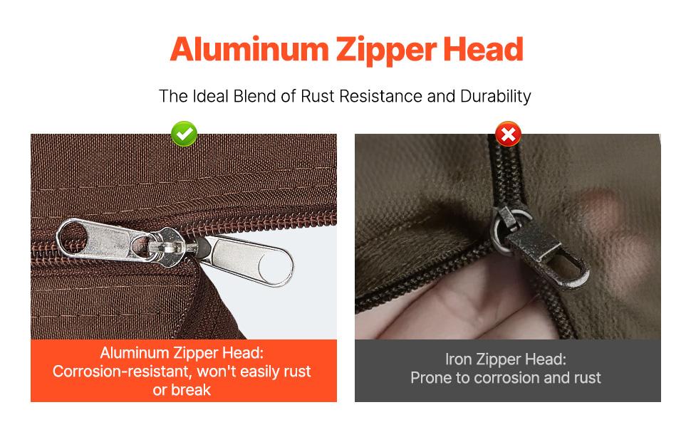 VEVOR Gazebo Curtains Outdoor, Fit Most 10'x 10'x 6.9' Gazebos, 4-Panel Sidewall Gazebo Privacy Curtains with Zippers, Outdoor Curtain Replacement for Patio Canopy, Only Curtain, Coffee