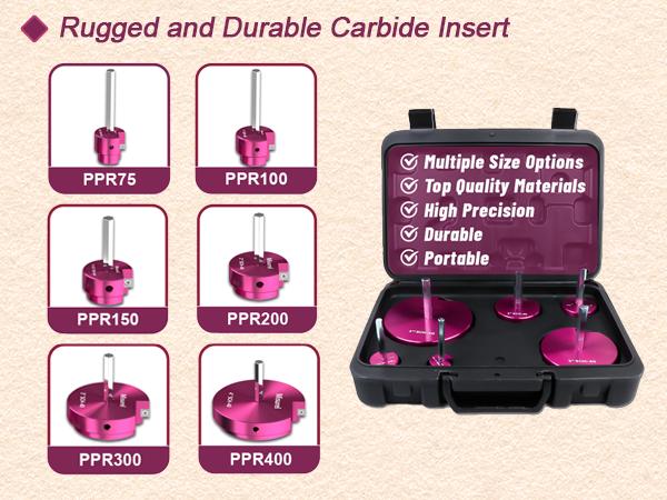 Pipe Reamer Aluminum Fitting & Socket Saver for  , ABS Water Lines,Tool Kit pipe cutter