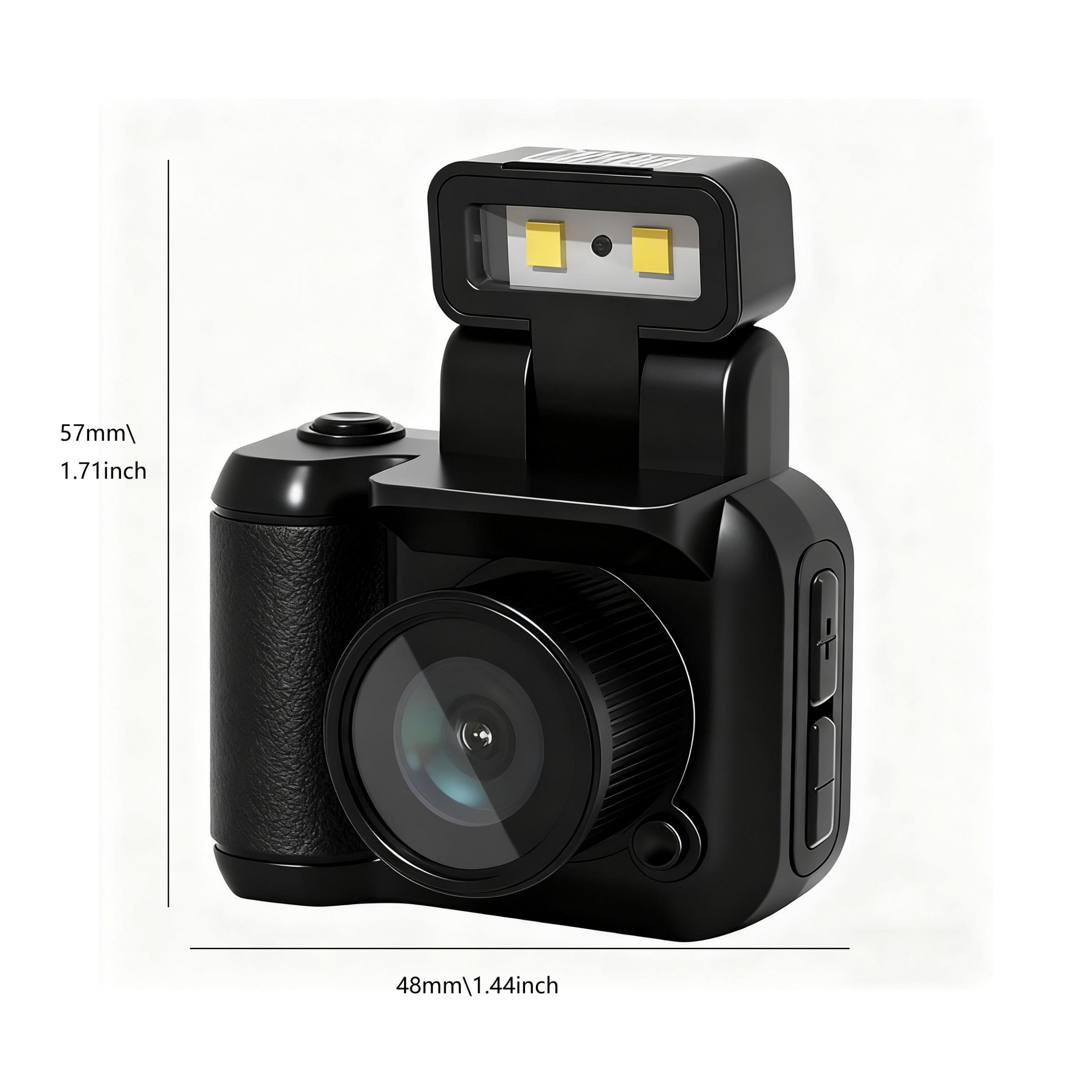 HD Keychain Mini Camera Y4000 1080P, Vintage Camera with 1.44 Inch HD Screen, Long Battery Life, No TF Memory Card Included