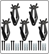 European Mount Skull Hanger, Deer Skull Wall Hooker for Hanging Deer Head, Pronghorn and Other Smaller Animals, Euro Mount Hanger with Easy Install Kit for Indoor Outdoor