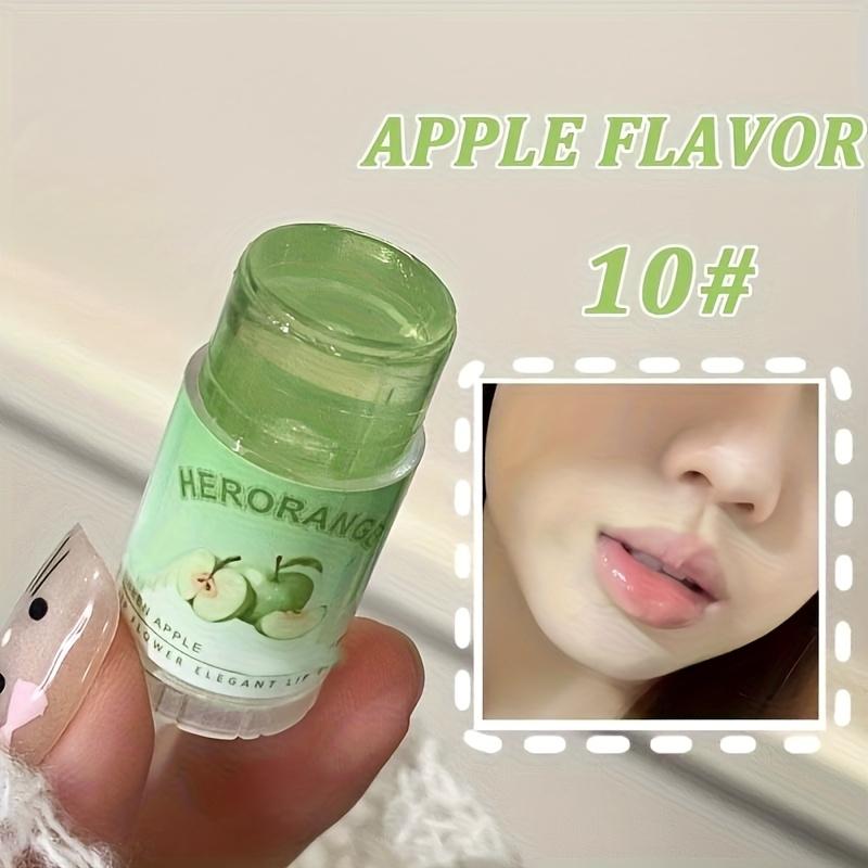 HERORANGE lip balm available in 12 colors. Mini portable autumn/winter lip balm. Natural and transparent shades. Moisturizes and hydrates, deeply repairs overnight. Can be layered with lipstick for everyday wear to create a plump, Moisturizing