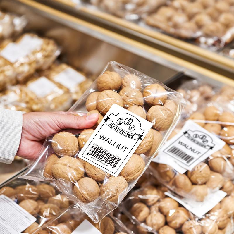 PL80E Shipping Label Printer, Bluetooth Wireless Thermal Label Printer, Compatible with iOS, Android, Windows, Mac, AI Printer, Widely Used for Etsy, Ebay, Shopify, USPS, TikTokShopBlackFriday