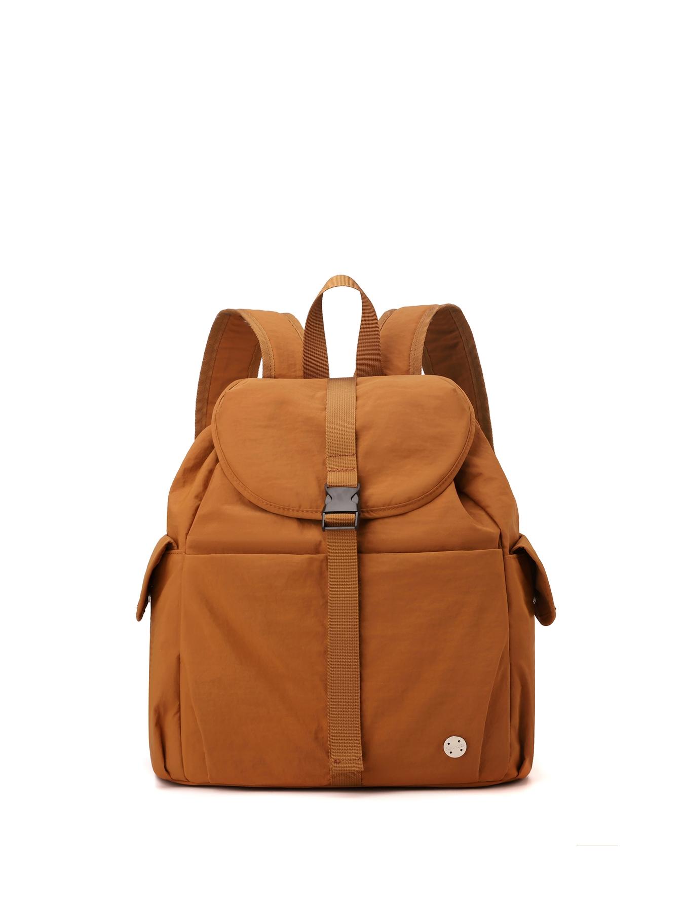 Large capacity backpack, solid color and clean color backpack buckle, fashionable and versatile, casual and simple, suitable for students to go to school, campus, commuting, shopping, men's and women's backpacks, Multifunction Backpack