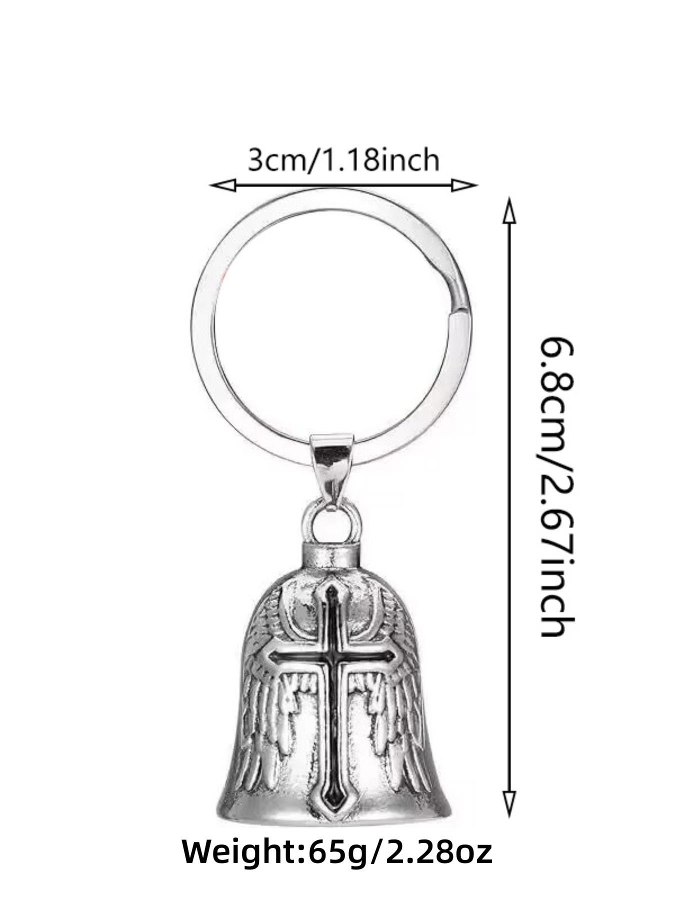 Alone Luna Motorcycle Bell, Christmas/halloween Bell, Gremlin/guardian Keychain, Lucky Riding Bell, Durable and Fashionable Design