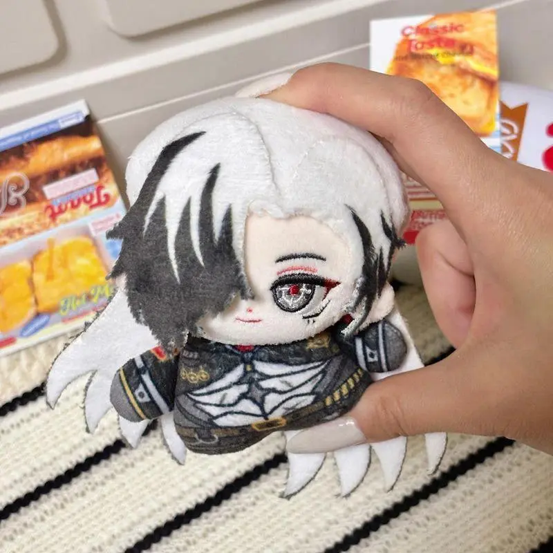 10cm With Combat Cloak Game Honkai Star Rail Character Boothill Plush Toys Cosplay Anime Keychain Plushie Doll Bag Pendant Decor