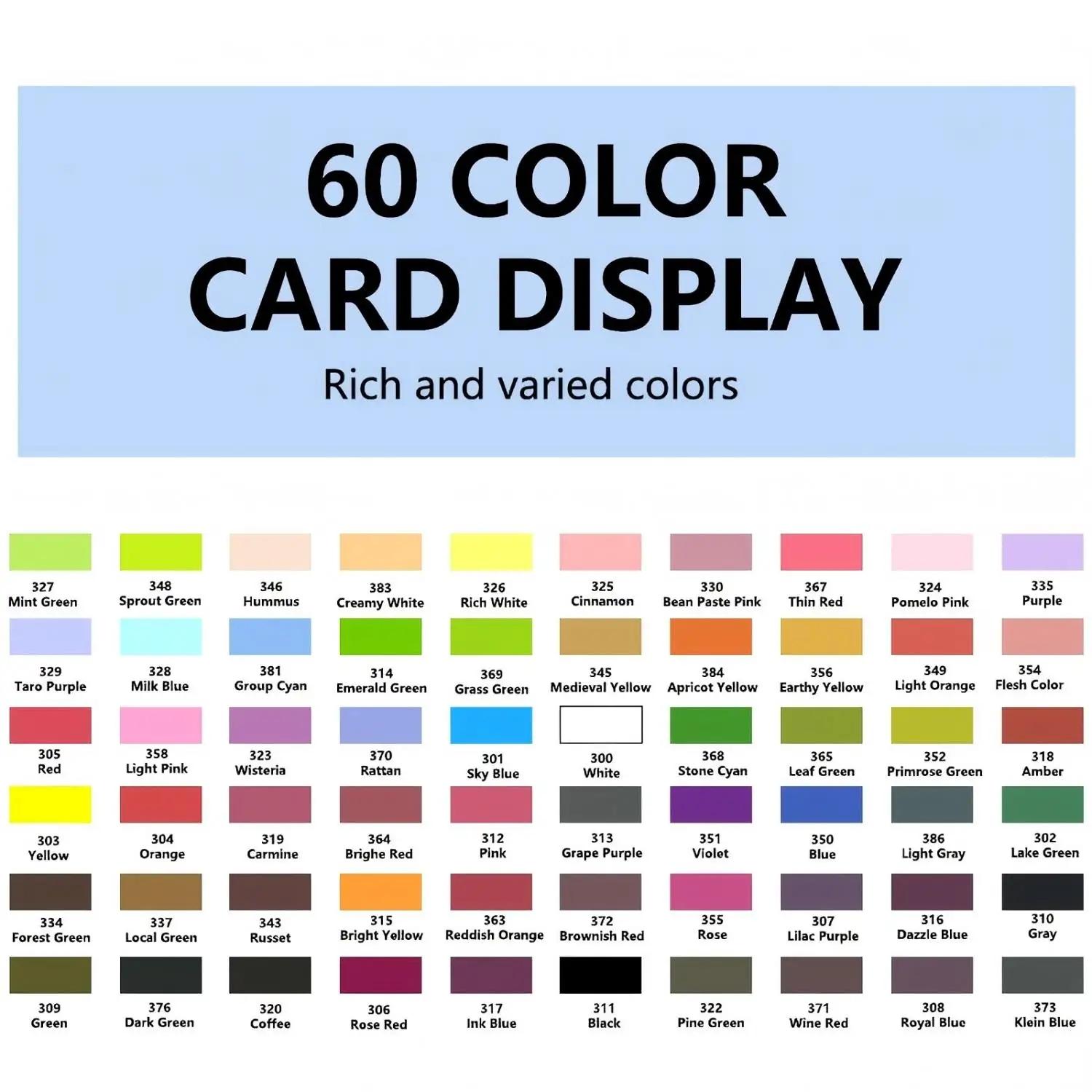 Acrylic Paint Markers Set, Acrylic Art Kit, Automatic Ink Control Soft Brush Tip Acrylic Paint Pens for Wood Rock Glass Canvas Stone Fabric Metal Ceramic DIY Art Supplies, Back to School, Halloween, Gift, Customizing my shoes/phone case, Art Color Set