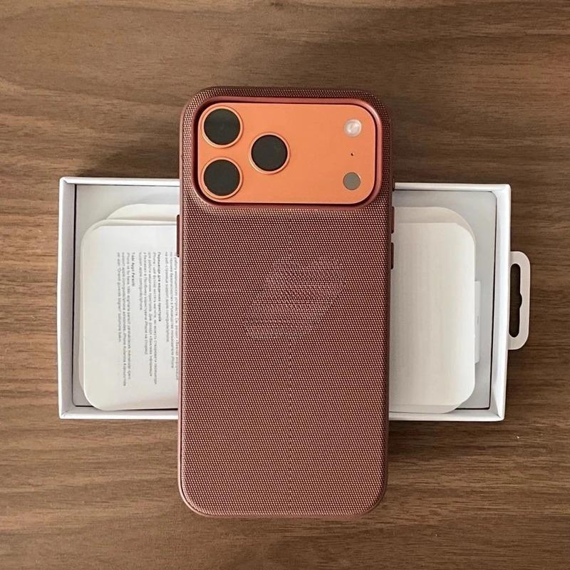 iPhone 17 Pro Max Techwoven Case, High-Quality Magsafe Wireless Charging Compatible, Protective Phone Cover for 17 Pro Max