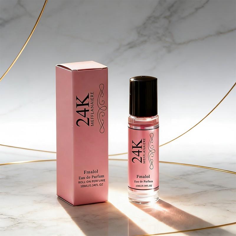 Fmalol24k Selected 10ML Rollerball Perfume, Attractive Scent, Compact and Portable, Perfect for Dates, Parties, and Various Occasions