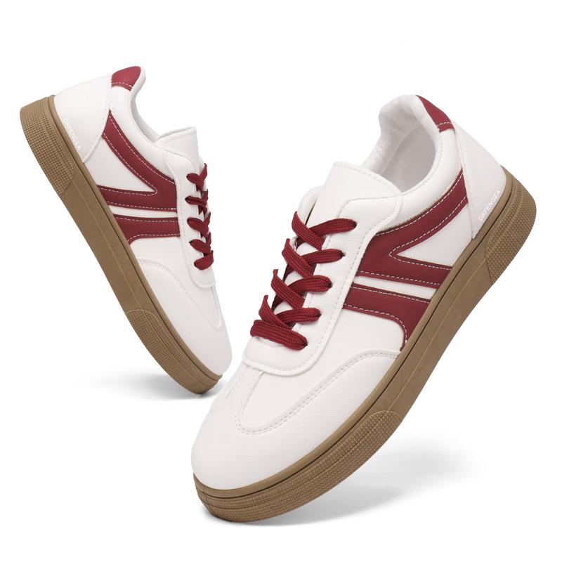 Women's Retro Tennis Shoes Trainers Skateboard Shoes Lace Up Sneakers Lightweight Comfort Walking Footwear for Women Springfresh Women's Retro Tennis Shoes Trainers Skateboard Shoes Lace Up Sneakers Lightweight Comfort Walking Footwear for Women Springfresh