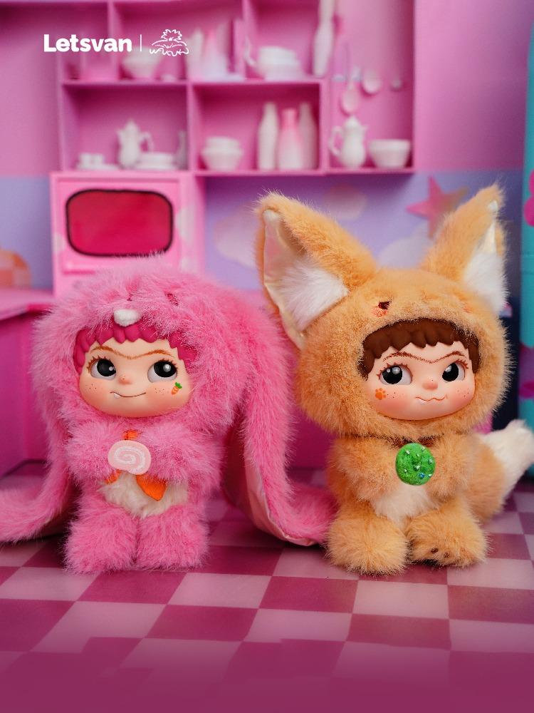 WAKUKU-Fox Mimi Mimi Trick Diary Series Figure Blind Box - Cute Plush Toys, Surprise Gifts for Friends,Suitable as Gifts for Girls Back to School WAKUKU-Fox Mimi Mimi Trick Diary Series Figure Blind Box - Cute Plush Toys, Surprise Gifts for Friends,Suitable as Gifts for Girls Back to School