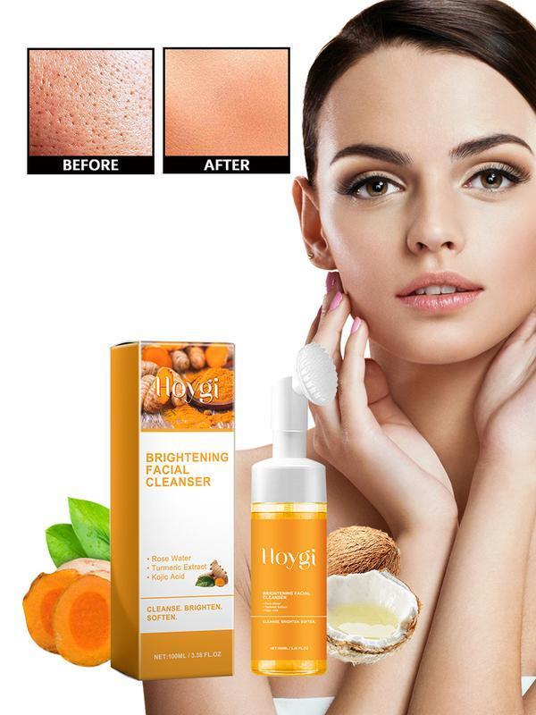 AGICEA Kojic Turmeric Face Soap, Kojic Soap, Face Cleansing Soap, Turmeric Face and Body Soap, Kojic Face and Body Soap