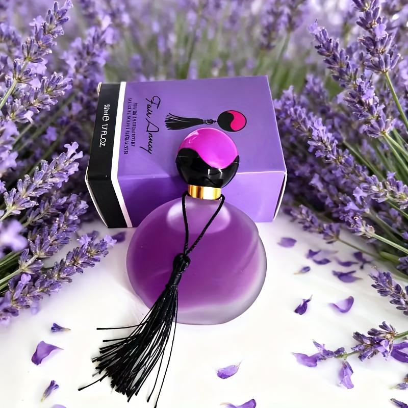 Women's Long-Lasting Eau de Toilette, Aromatic Floral Fragrance Spray with Lavender & Wisteria Scent, Ideal for Daily Wear & Gifts, Fragrance Product, Single Item