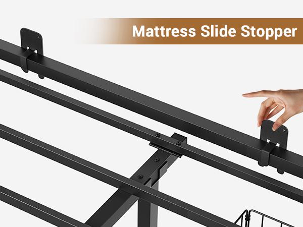 Hasuit Corner Bed Frame with Storage Drawers, Twin Daybed with Line Fabric Upholstered Fence, Kids Bed Unit with LED Light and Charging Station, Modern Bed Frame Twin Size,(No Mattress )