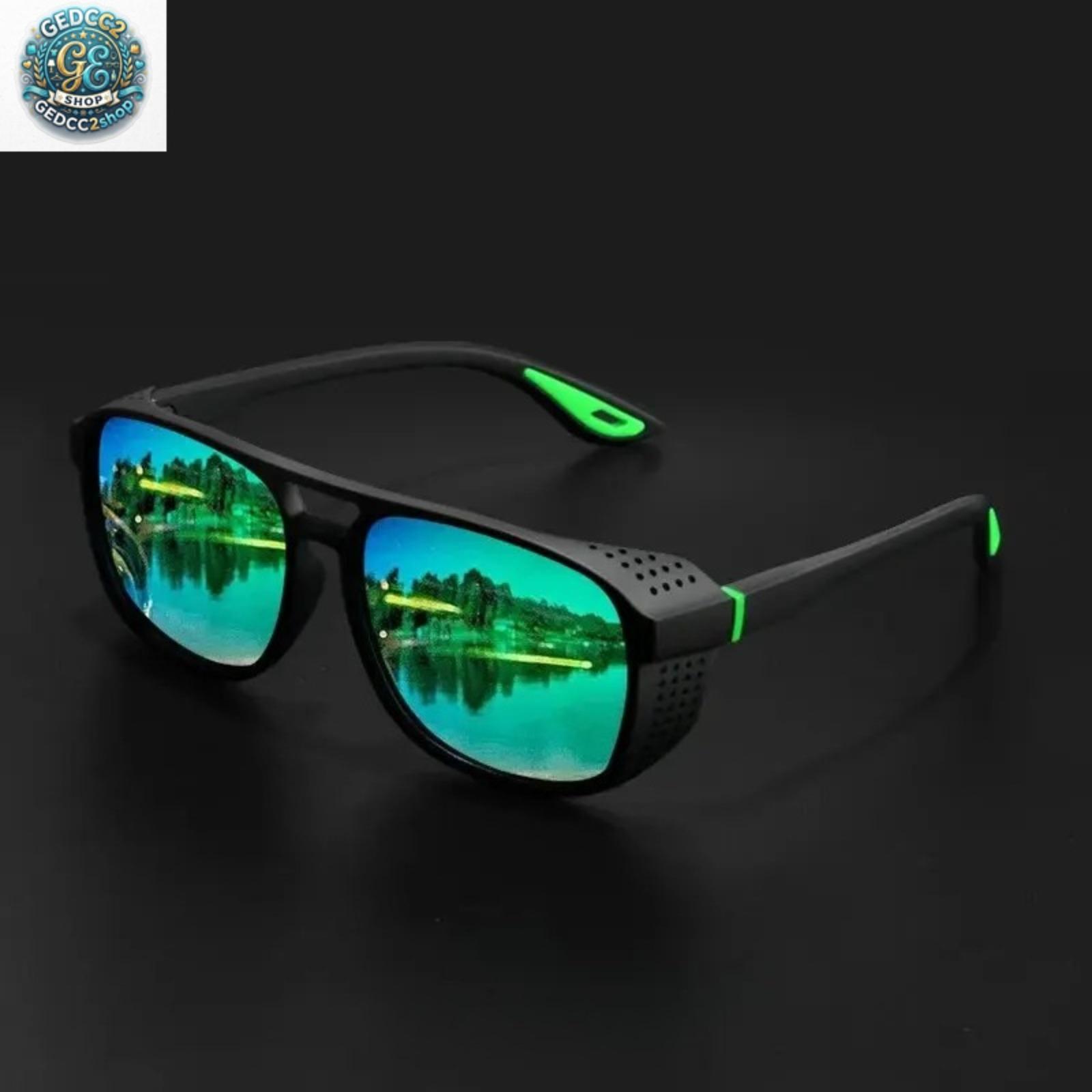 Men's Wraparound Shape Polarized Lenses Sports Sunglasses - Lightweight Frame, UV400 Protection, Windproof Eyewear for Running Cycling, Outdoor Sports