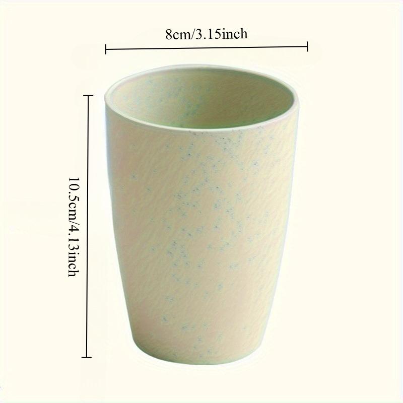 5pcs 5 Colors Reusable Plastic Cups - Multicolor, Stackable Tumblers for Kitchen, Office & Travel - Durable Drinkware