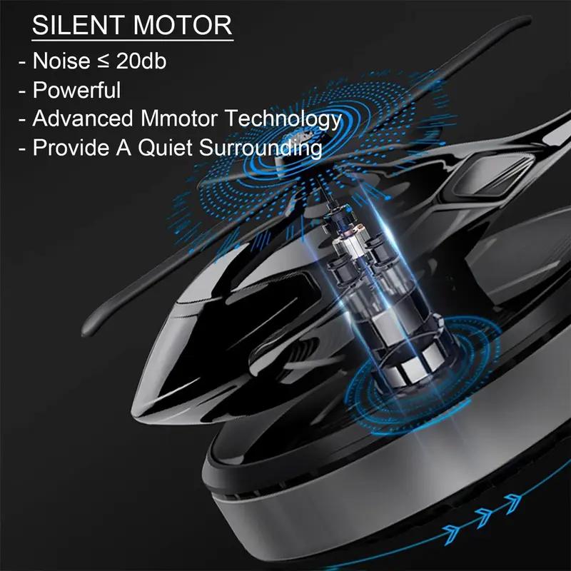 Helicopter Shaped Car Air Fresheners,Rotating Solar Powered Car Freshener, SolarHelicopter Car Aromatherapy, Car InteriorDashboard Decoration, Car Interior Decor,Universal Car Interior Decoration AccessoriesCar Accessories Car Fragrance Diffuser detail 3