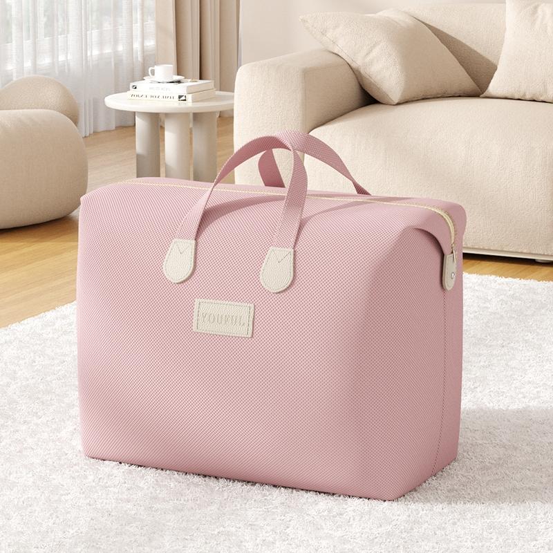 Large Capacity Foldable Moving Bag, 1 Count Collapsible Storage Bag with Handle, Portable Storage Organizer for Home & Travel & Camping, Lightweight Travel Bag, Storage Transportation Bag
