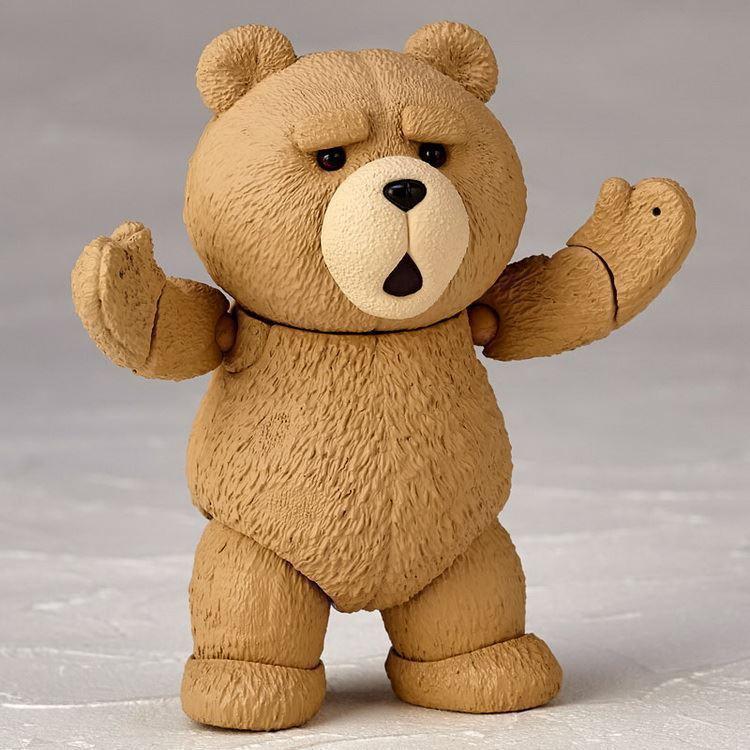 Ted2 Figure Bjd Ted Teddy Bear Action Figure AMAZING YAMAGUCHI Revoltech No.006 Teddy Brick Figure Gk Movie Model Doll Toy Gift