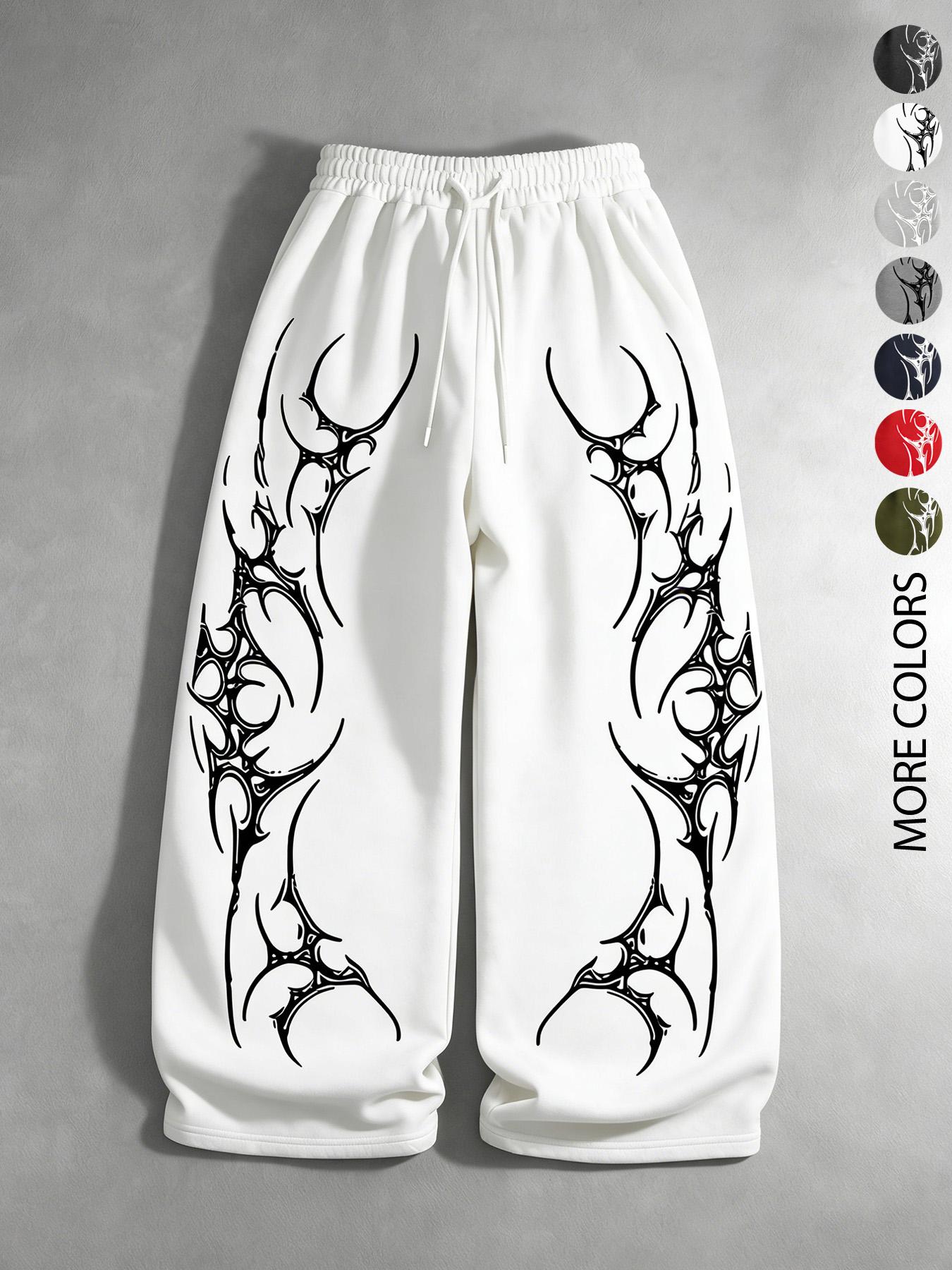 Men’s and women’s Gothic design, Gothic script print, slim-fit, straight-leg pants, gym pants, Casual street pants. Suitable for streetwear, trendy Gothic culture, Gothic fashion outfits, Y2K fashion, everyday wear, men’s gifts, trendy outfits