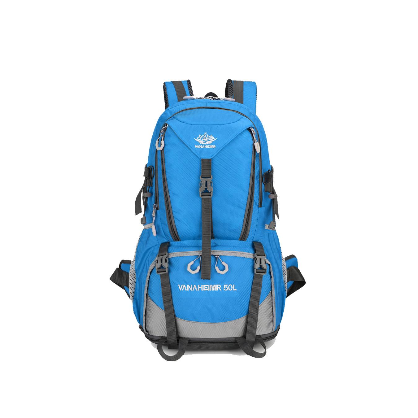 1PC Men's backpack with expandable contrasting zipper closure, fashionable and versatile, simple and suitable for daily commuting, outdoor travel, sports cycling, hiking, hiking, camping, suitable for students, campus men's backpack