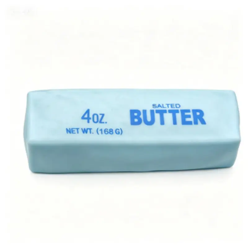Crunchy Sound Butter Bar Squishy Toy, Kawaii Tpr Fidget, Soft Squeeze Fidget Toy Sensory Play Toy Portable Stress Relief Decompression Toy Cute Desk Relax Toy Gift For Teens Adults Handmade Ball Crispy Squishy
