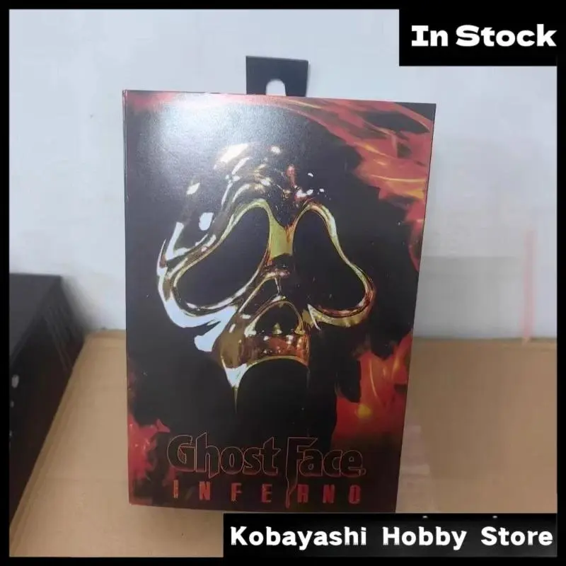 2026 New hot item In Stock NECA Scream Ghostface Clothed Deluxe Edition 7 Inch Articulated Horror Action Figure Model