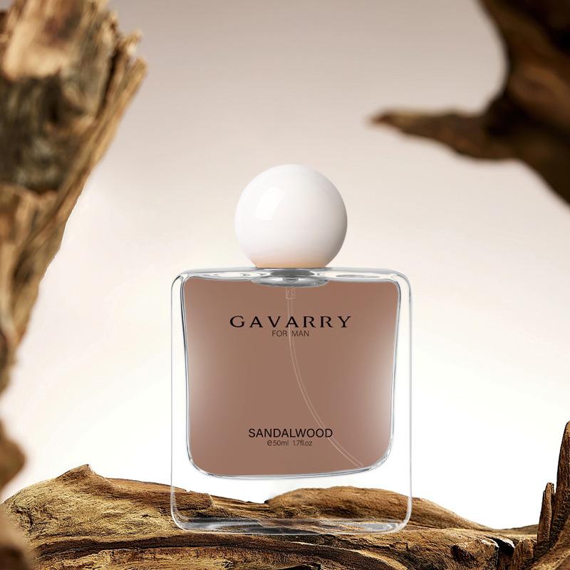 50ml Sandal Wood Fragrance Oil - Eau De Parfu Oil Enduring Scent for Men, Refreshing & Subtle, Unique Oriental Gourmet Blend, Ideal for Work, Dining, Romantic Outings