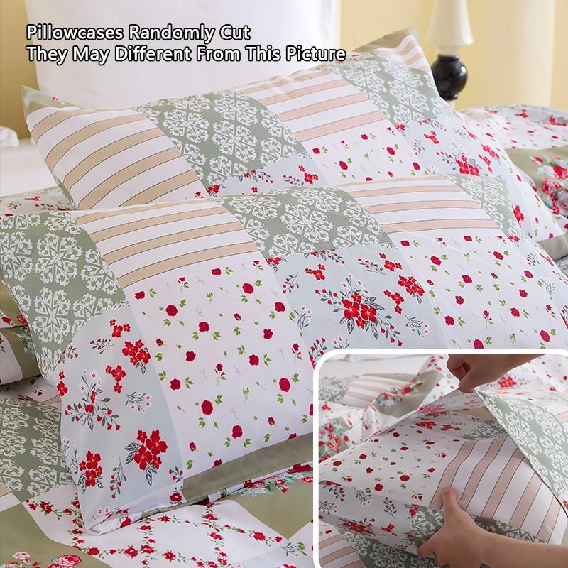 Vintage Rose Pattern Duvet Cover 3-Piece Set, Elegant and Romantic, Includes 1 Duvet Cover and 2 Pillowcases (Without Insert), Perfect for Modern Bedroom Decor.