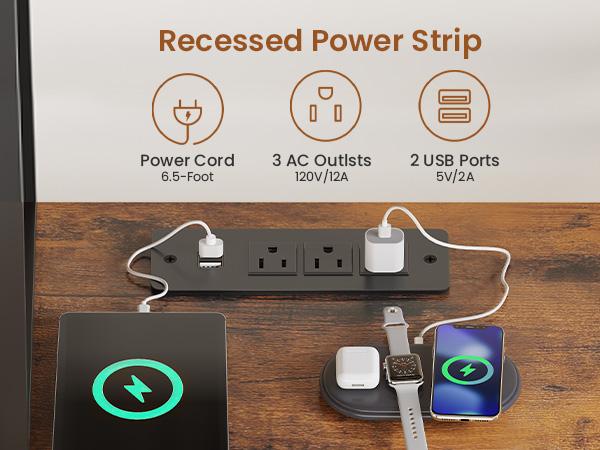 SEDETA L Shaped Gaming Desk with Drawers, Reversible Computer Corner Desk with File Drawer, Hutch, Storage Shelves for Home Office, Gaming Two Person Desk with Led Lights, Power Outlet