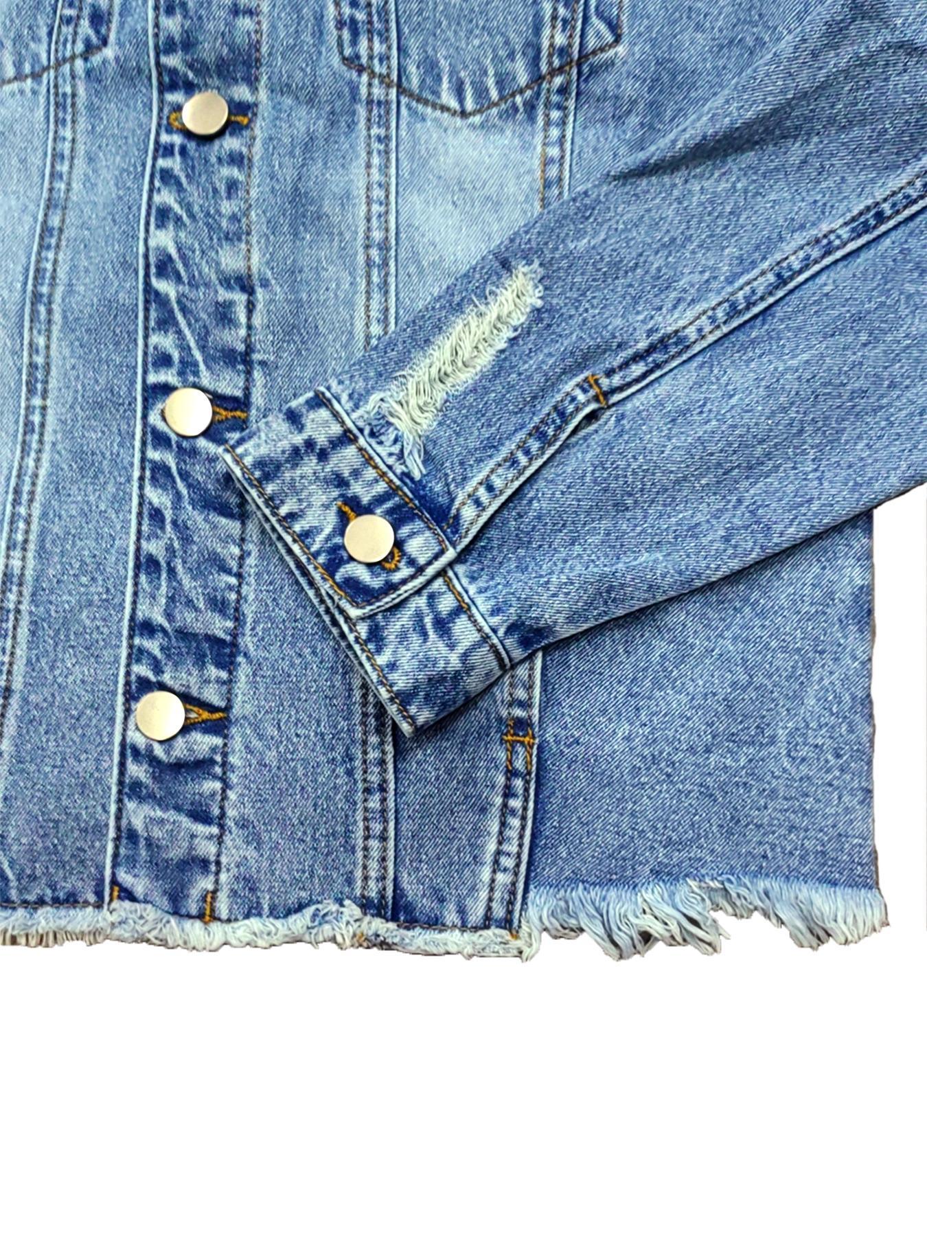 Women's Fitted Long Sleeve Button Front Jacket, Casual Plain Design, All Season Wear, Essential Fashion Item for Every Wardrobe