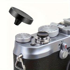 Aluminum Camera Shutter Button for Fujifilm X-Series, Lightweight Durable Retro Camera Accessory, Compatible with Multiple Models