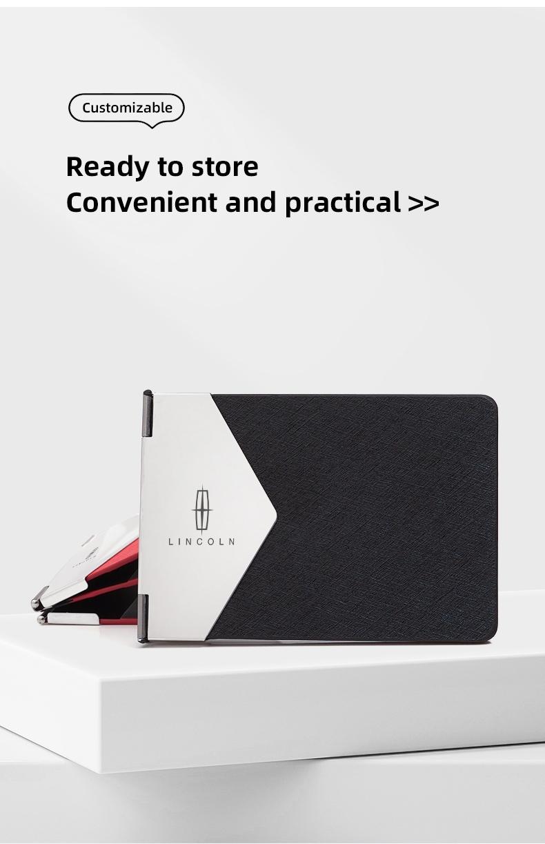 Car Driver License Wallet ID License Storage Bag Credit Card Holder For Lincoln Navigator Continental Nautilus Aviator MKZ MKX MKC MKT MKS Corsair Mark E