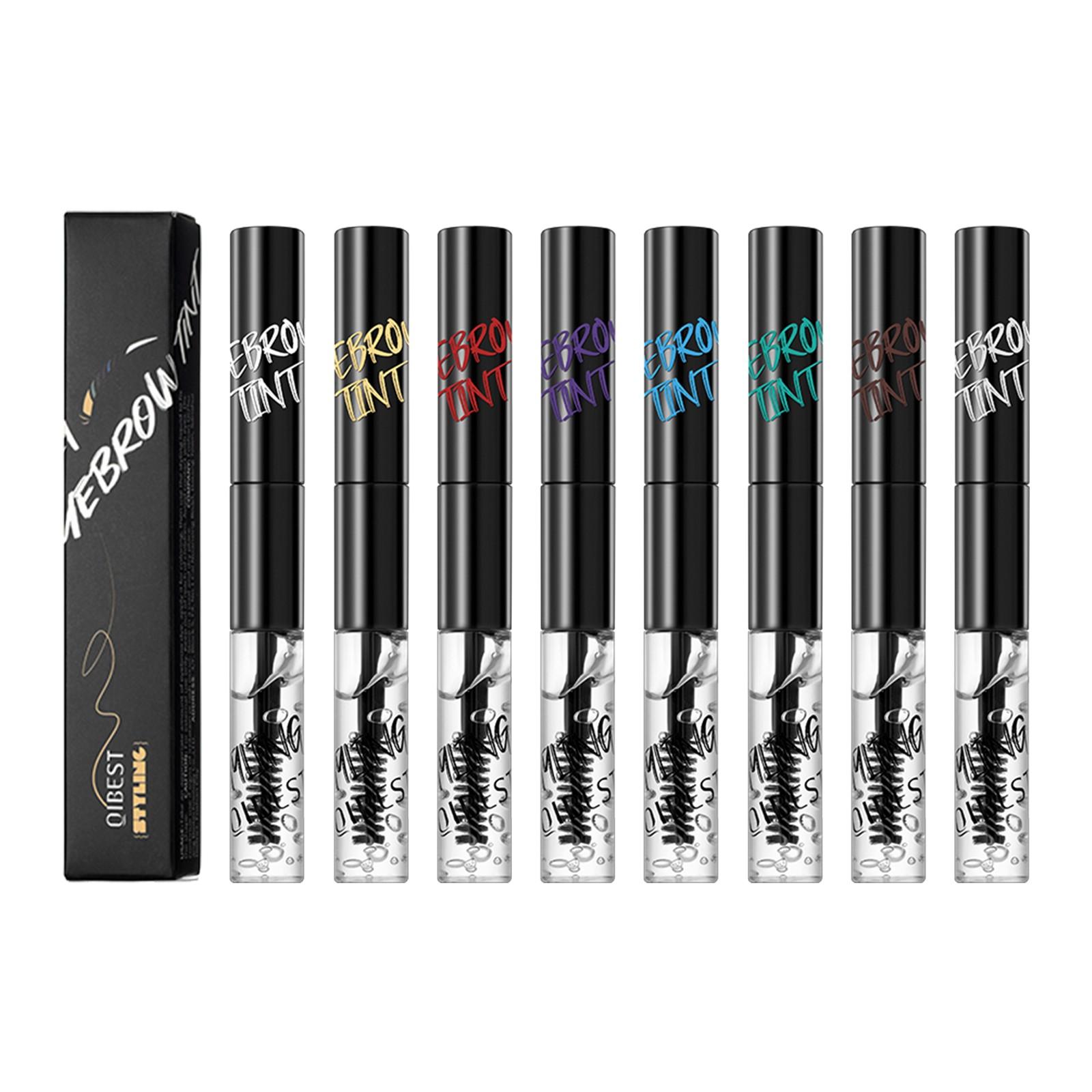 Long-Lasting Waterproof Sweatproof Mascara, Natural Volumizing Effect, Dual-Ended Balm Formula, Single Item Packaging