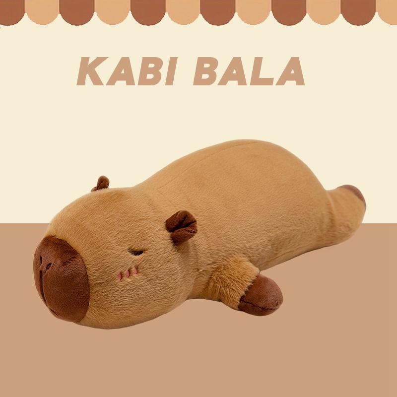 A cute capybara pillow, cute and full of security Stuffed Toy Gift Hug Lightweight fort little gifts for girls Supportive Memory Foam Soft Memory Foam stuffedanimal Teddybear squishy plushie plush huggable animal stuff box weighted Football