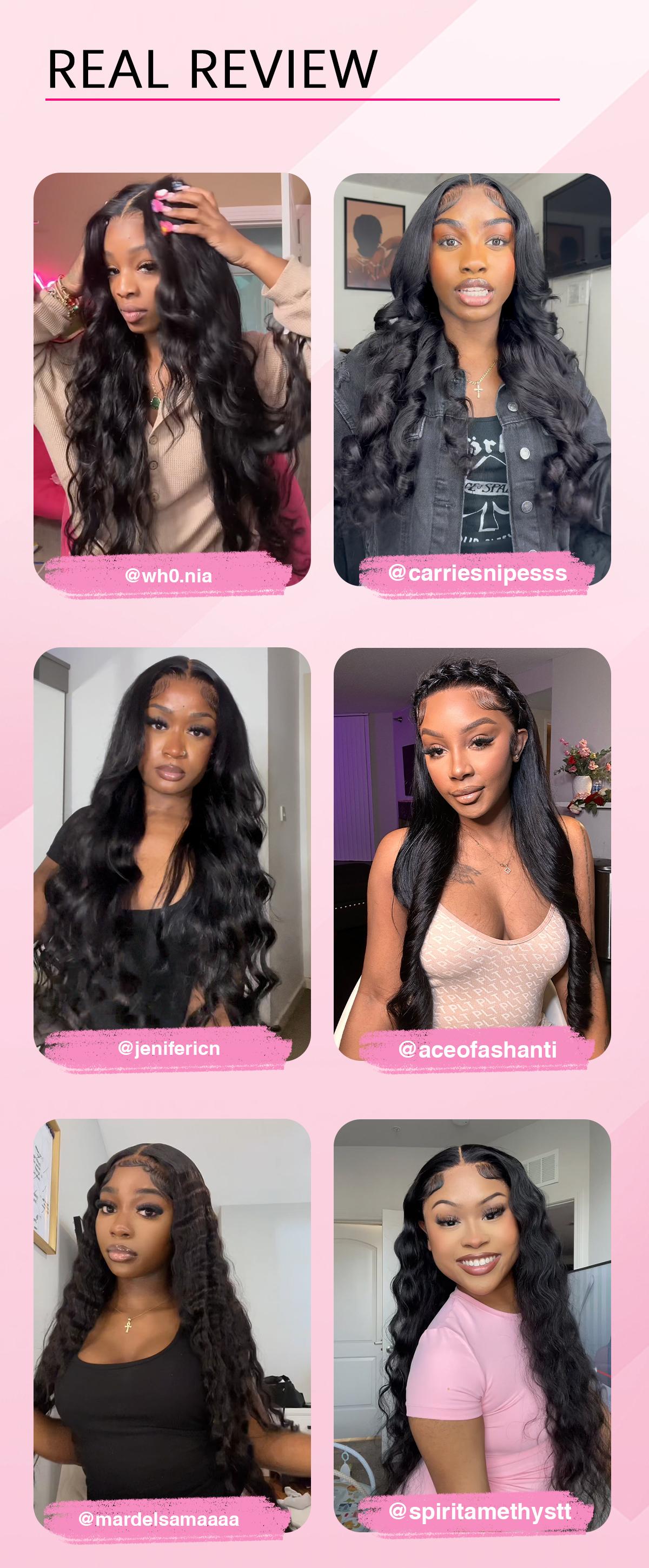 [26 Inch Only $127] STERLY 200% Density 13x6 Full Lace Frontal Body Wave Wig 7x6 Glueless Wigs Ready to Wear Beginner Friendly Wig Pre Plucked Pre Cut Smooth HD Transparent Lace Front Wig