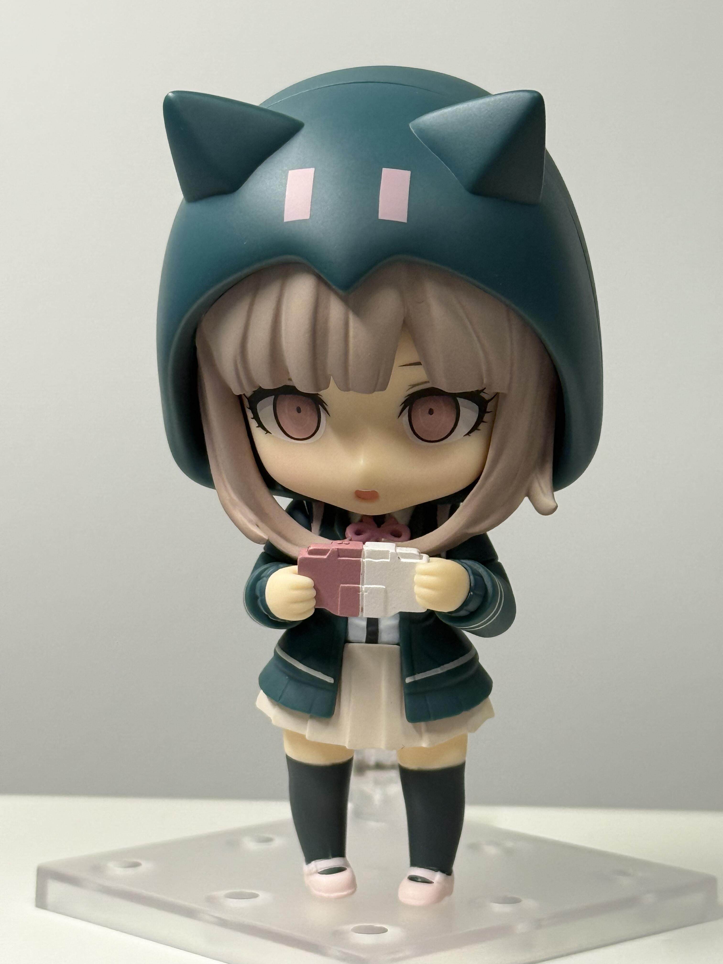 Chiaki Nanami & Nagito Komaeda Danganronpa Action Figures with Interchangeable Plastic Parts, Anime Desktop Decoration Gift for Anime Collectors