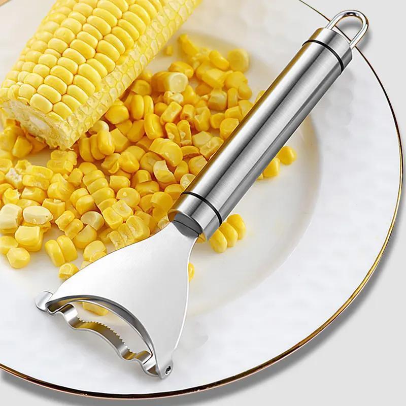 2PCs/4PCs Handy Compact Kitchen Corn Kernel Extractor - Quick Corn Cob Removal Tool, Ideal for Cooking, Meal Prep, Quick Removal