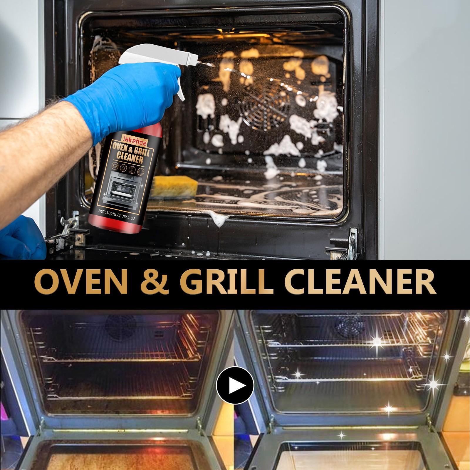 Oven & Grill Cleaner, Oven Rack Specific Stain Remover Odor Eliminator Grease Remover, Effective Kitchen Cleaning Solution